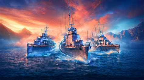 WoWS: Legends—Become a naval legend.